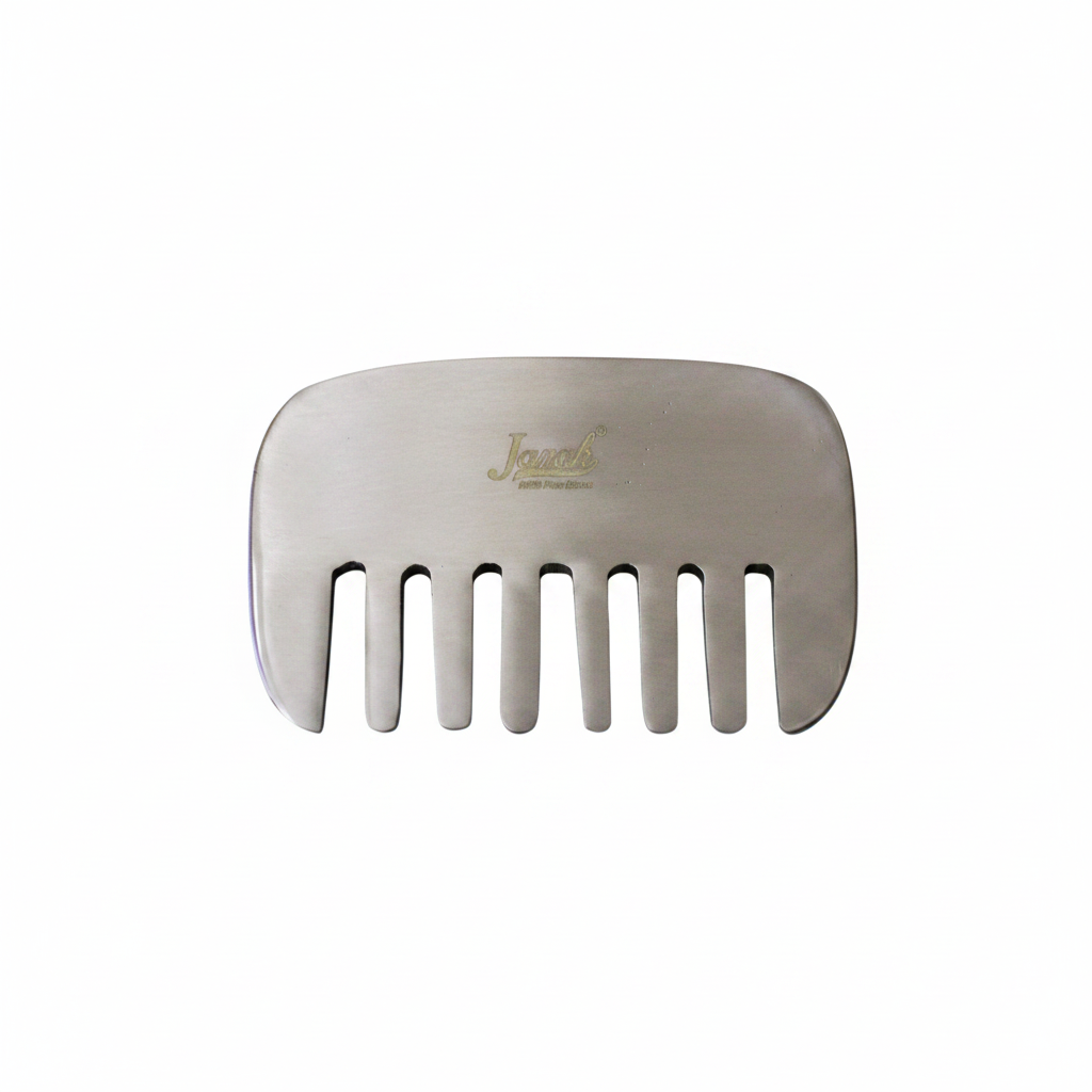Bronze Kansa Comb – Handcrafted Pure Bell Metal Hair Comb | Janak Bronze