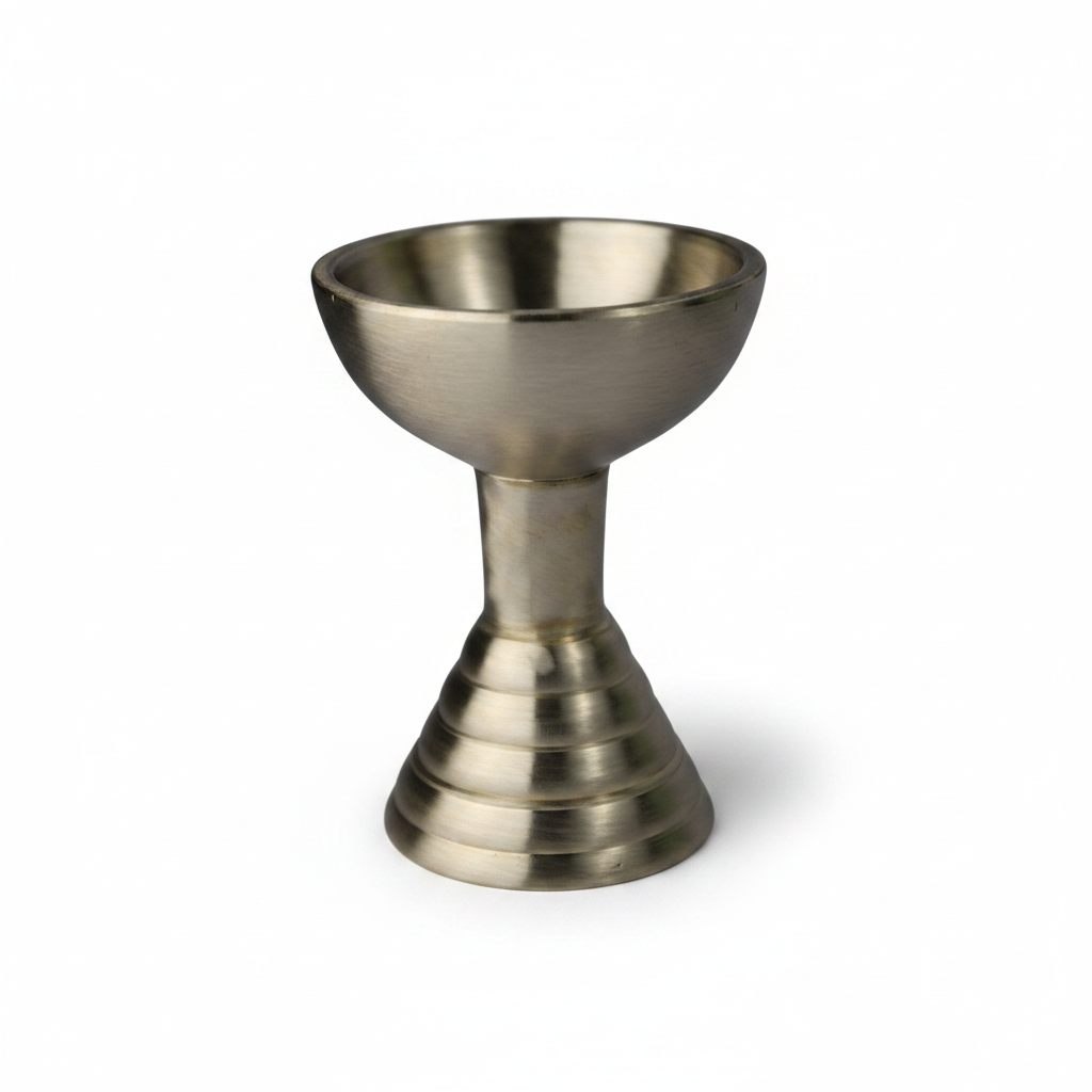 Bronze (Kansa) Deepak – Traditional Oil Lamp