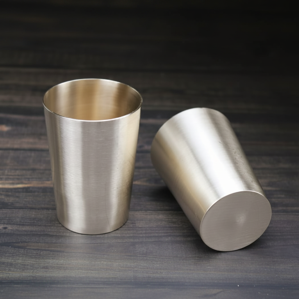 Bronze (Kansa) Amrapali Glass | Handcrafted Drinking Glass | 220 ml