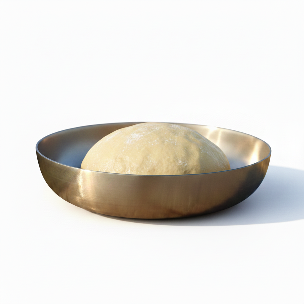 Bronze Bowl with Less Dough