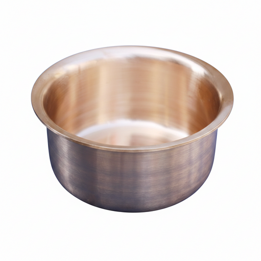 Bronze Kansa Top Patila – Handcrafted Pure Kansa Cookware