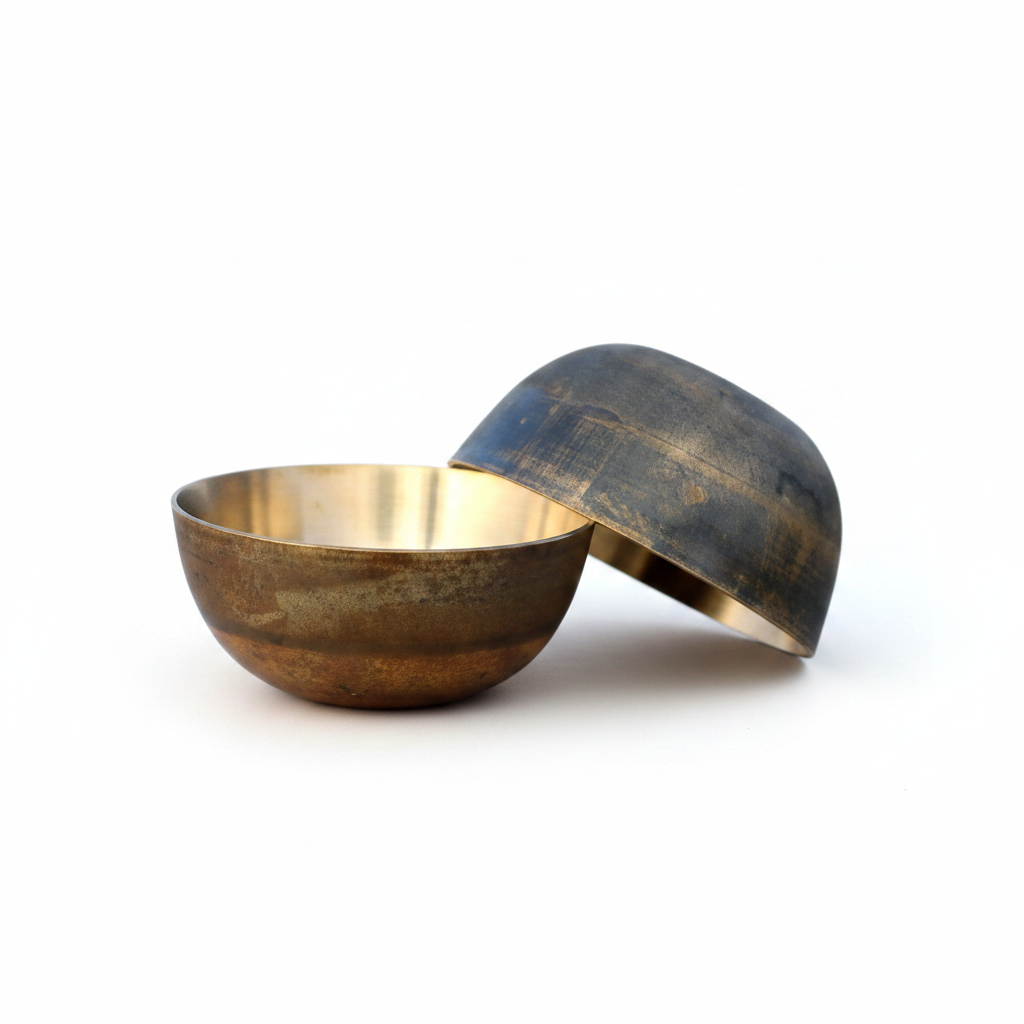 Kansa Bowls — Flat Bottom, No Ring