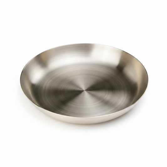 Bronze (Kansa) Taman / Chapati Server – Handcrafted Indian Kansa Bowl