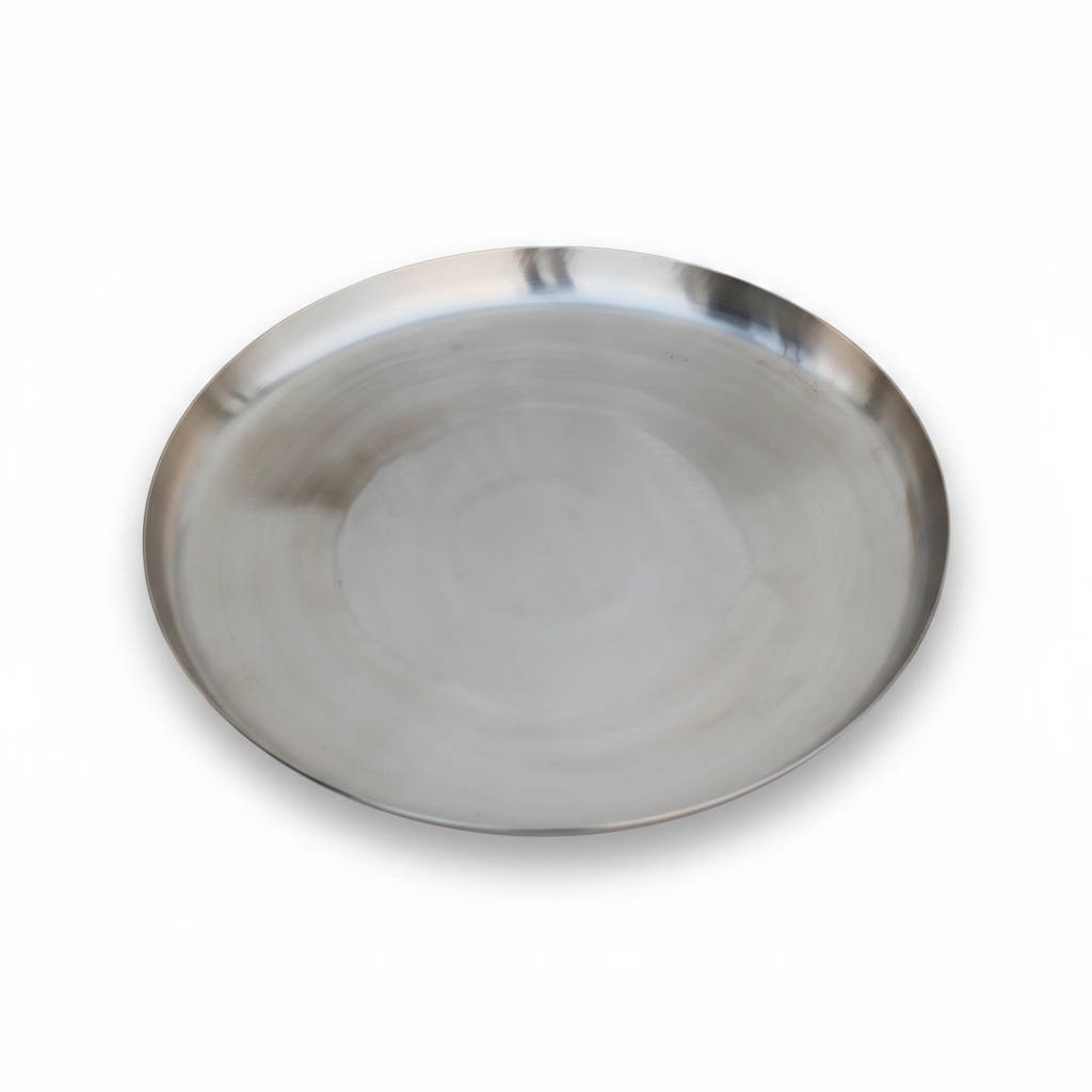 Bronze (Kansa) Platter / Side Plate – Handcrafted Indian Kansa Plate