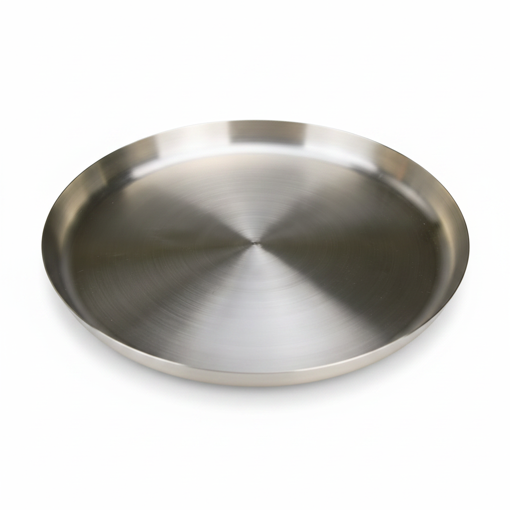 Bronze Kansa Apple Thali | 100% Pure Bronze | ISO Certified | Lab Tested – Janak Bronze