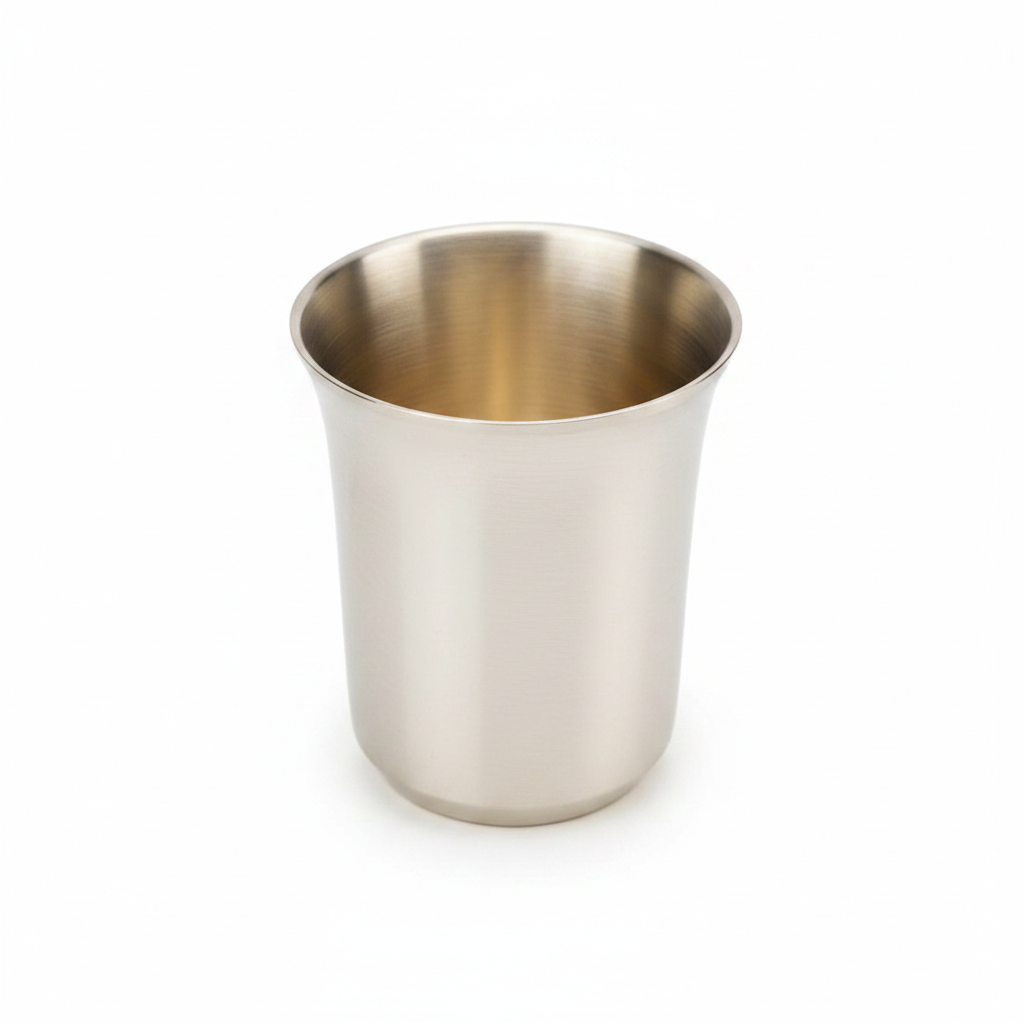 Kansa Bronze Tumbler — Premium Studio Shot