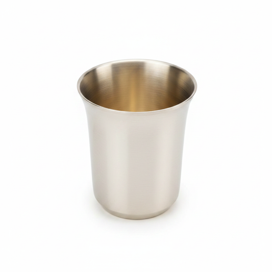 Kansa Bronze Tumbler — Premium Studio Shot
