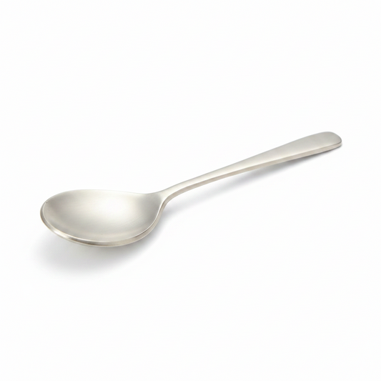 Kansa Apsara Serving Spoon | Pure Bronze Spoon for Sabzi & Veggies