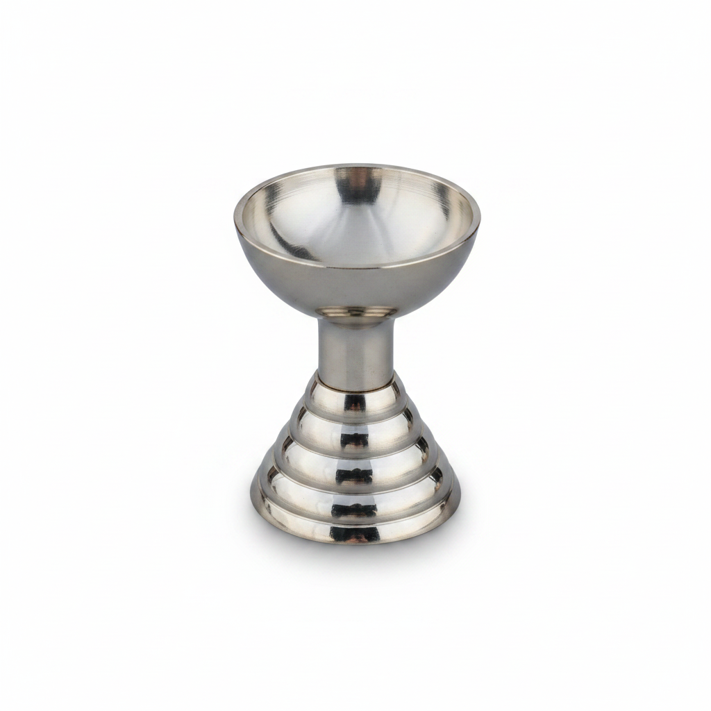 Bronze (Kansa) Deepak – Traditional Oil Lamp