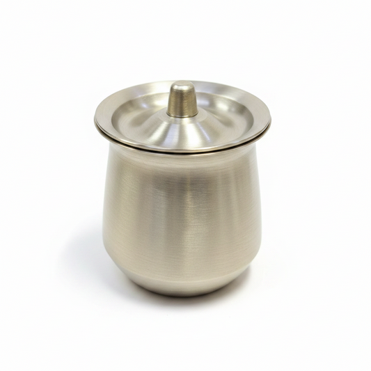 Bronze (Kansa) Ghee Lothi – Handcrafted Kansa Ghee Pot with Lid