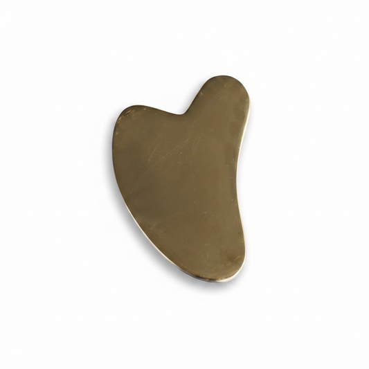 Bronze (Kansa) Gua Sha Massage Tool — Face & Body