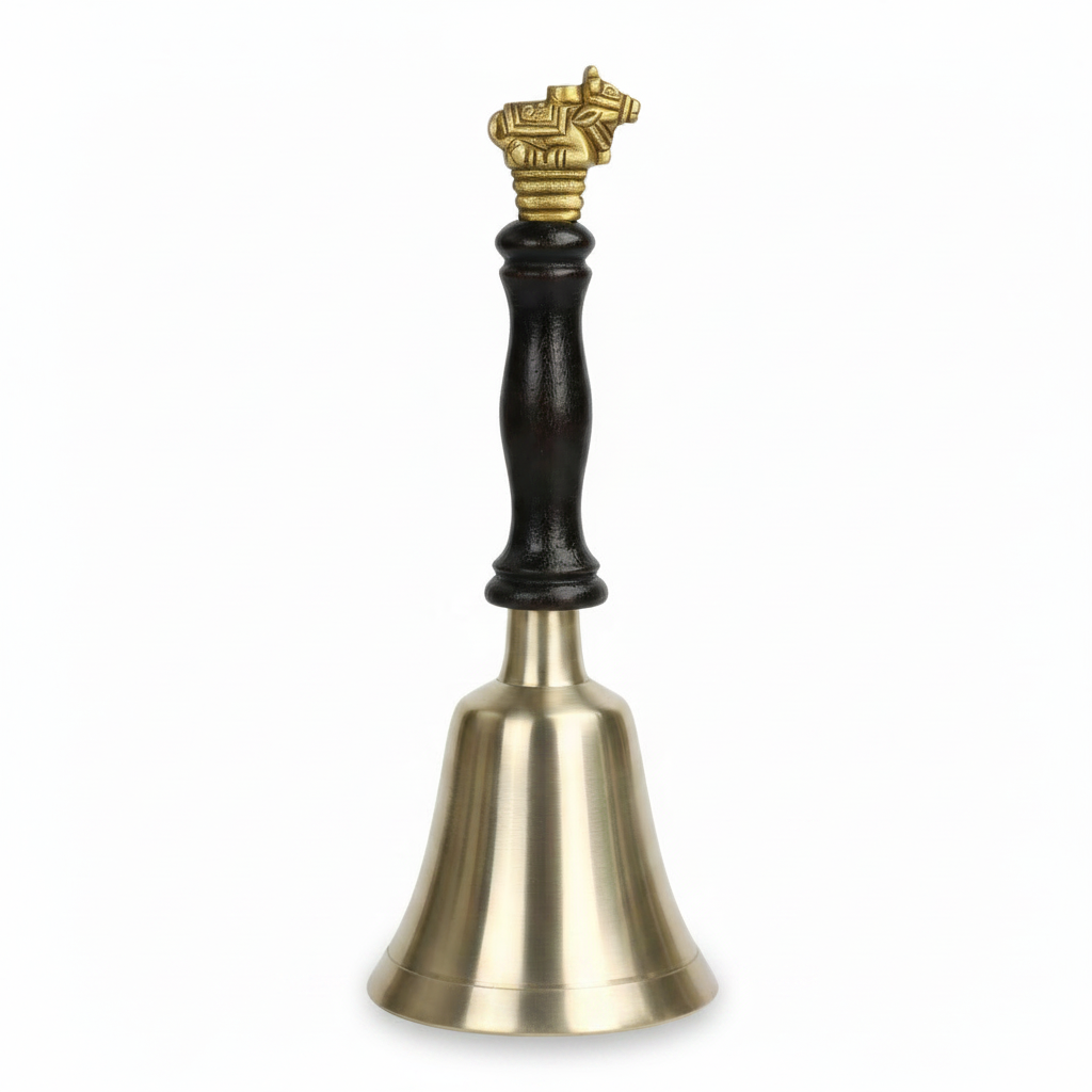 Nandi Bronze Bell - White Background 1:1